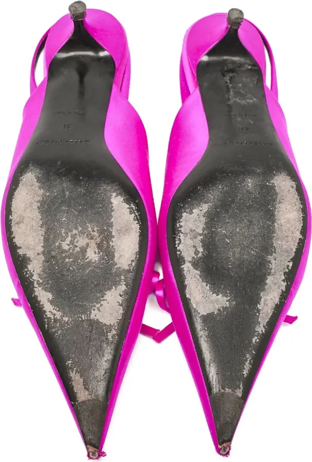 40mm Satin Mules - Image 4