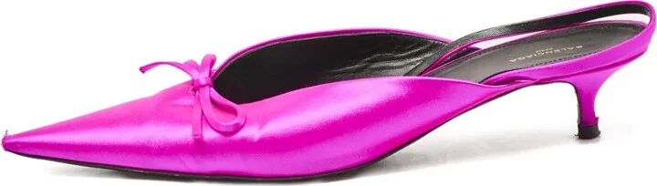 40mm Satin Mules