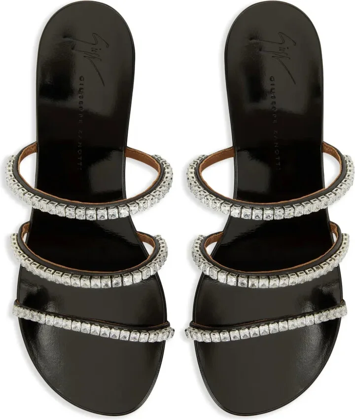 40mm Shiny Mignon sandals - Image 4