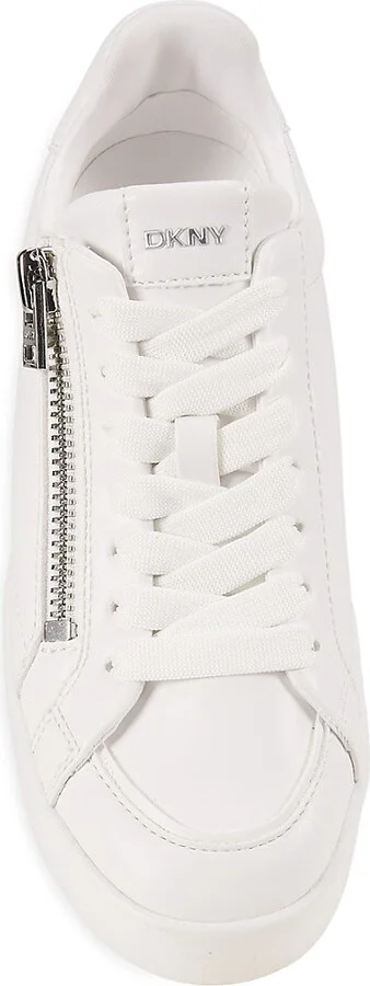 40MM Side-Zip Lace-Up Platform Sneakers - Image 5