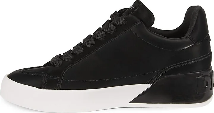 40MM Side-Zip Lace-Up Platform Sneakers - Image 4