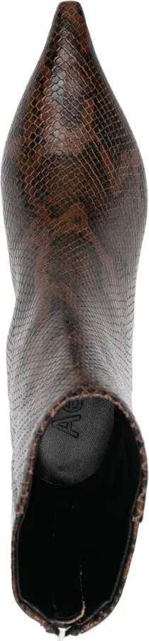 40mm Snake-Print Boots - Image 4