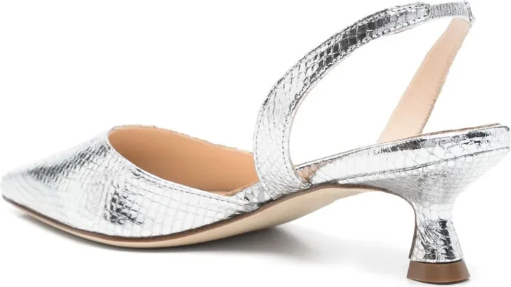 40mm Snakeskin Pumps - Image 3