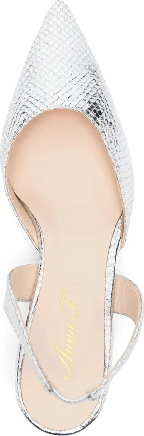 40mm Snakeskin Pumps - Image 4