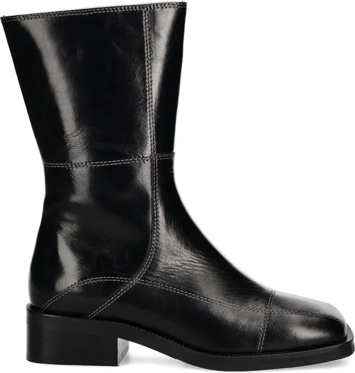 40mm Square-Toe Boots