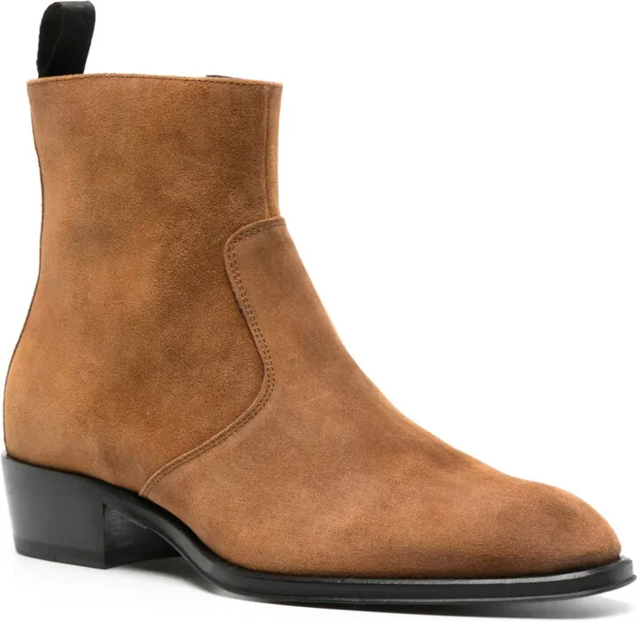 40mm Suede Ankle Boots - Image 2