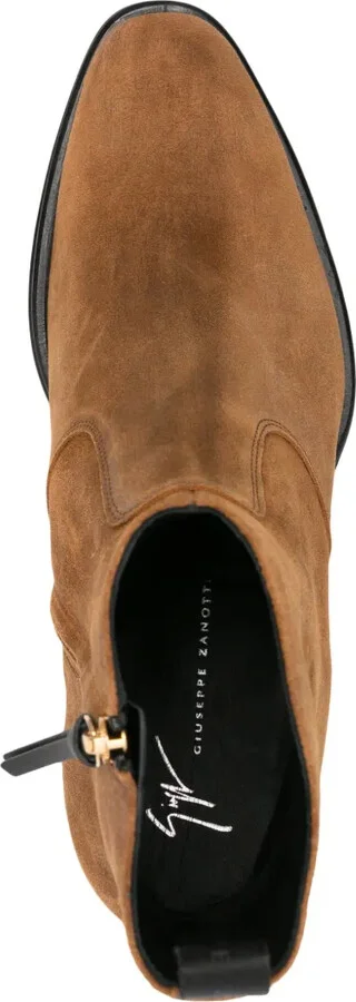 40mm Suede Ankle Boots - Image 4
