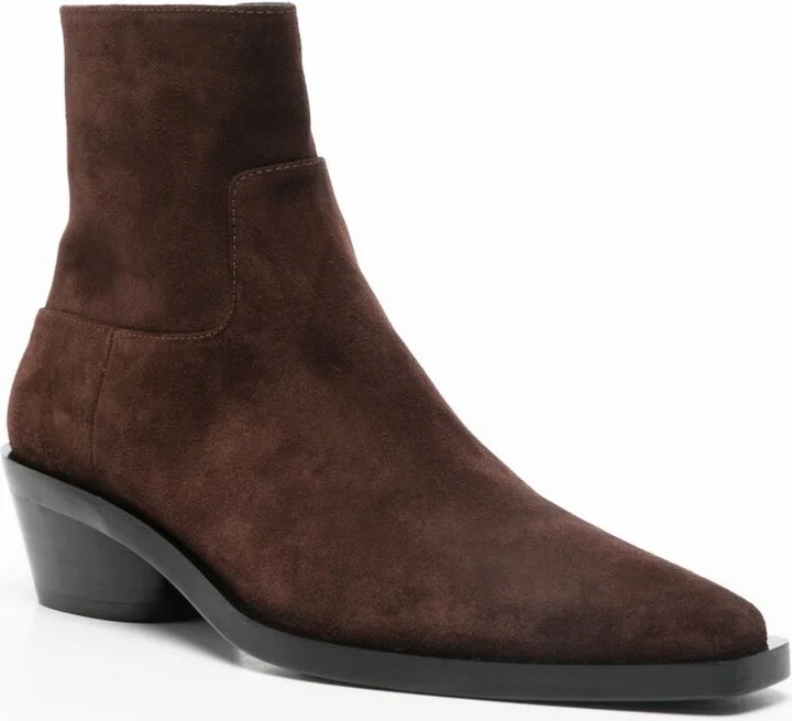 40mm Suede Ankle Boots - Image 2