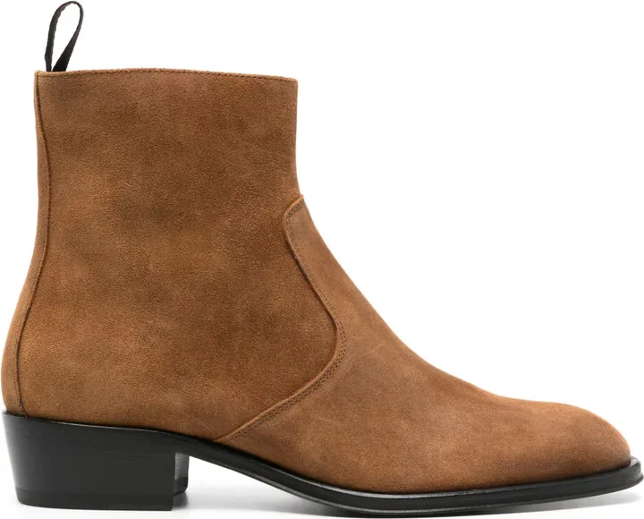 40mm Suede Ankle Boots
