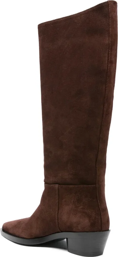 40mm Suede Knee-High Boots - Image 3