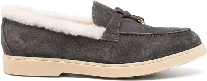 40mm Suede Loafers