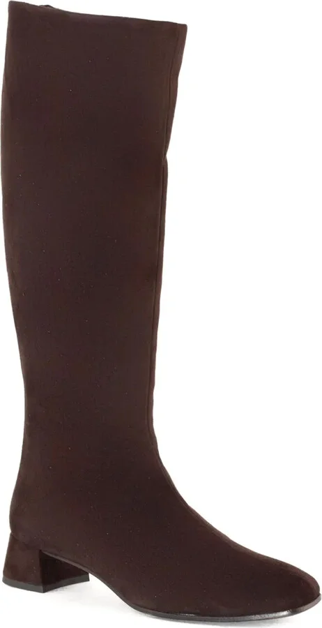 40mm Suede Zip-Back Boots - Image 2