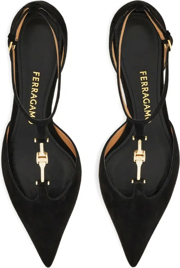 40mm T-Strap Buckle Pumps - Image 4