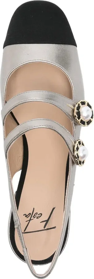 40mm Tiglio slingback pumps - Image 4