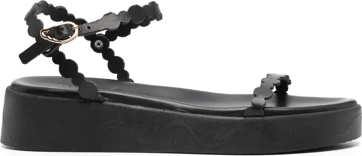 40mm Toxo leather sandals
