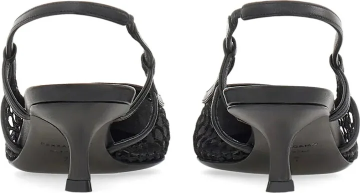 40mm Vara-appliqué slingback pumps - Image 3