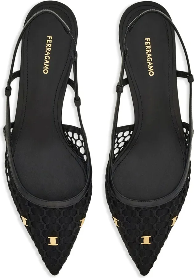 40mm Vara-appliqué slingback pumps - Image 4