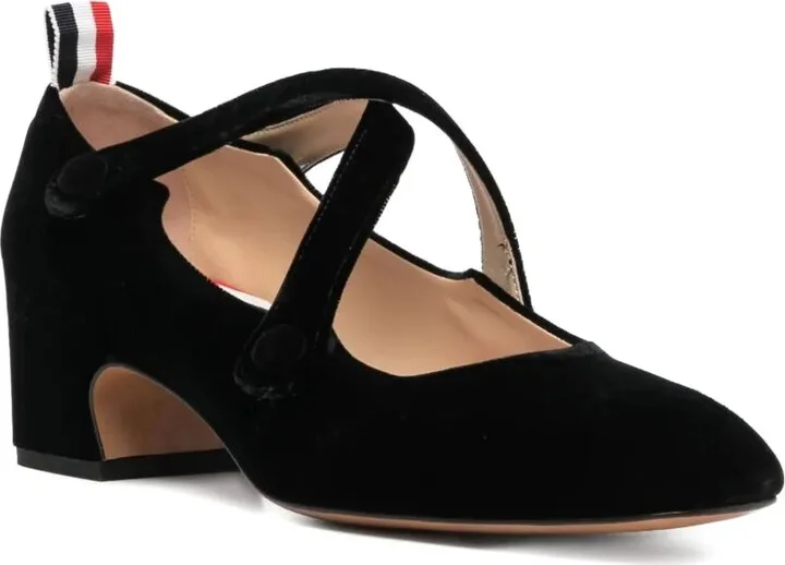 40mm Velvet Pumps - Image 2