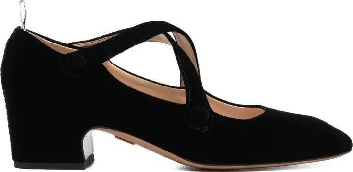40mm Velvet Pumps