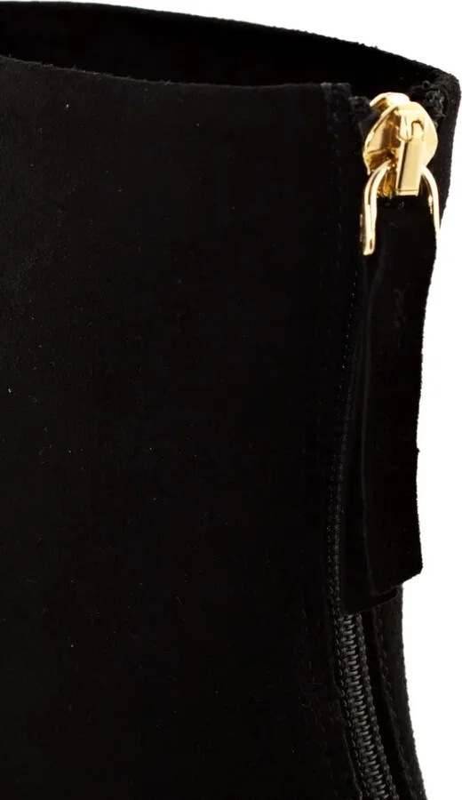 40mm Zip-Back Suede Boots - Image 3