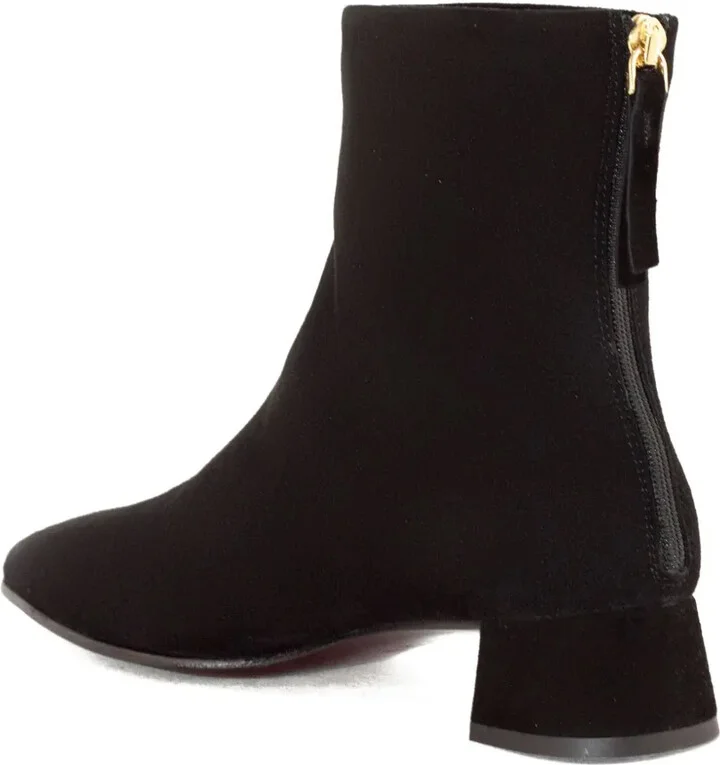40mm Zip-Back Suede Boots - Image 4