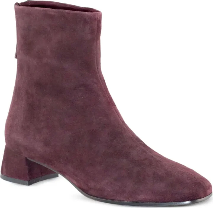 40mm Zip-Detail Suede Boots - Image 2