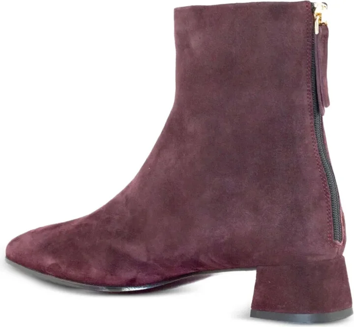 40mm Zip-Detail Suede Boots - Image 3