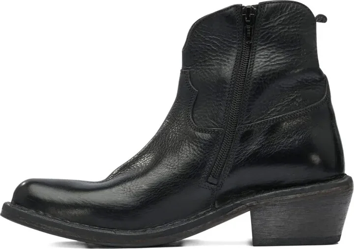 40mm Zip-Fastening Leather Ankle Boots - Image 5
