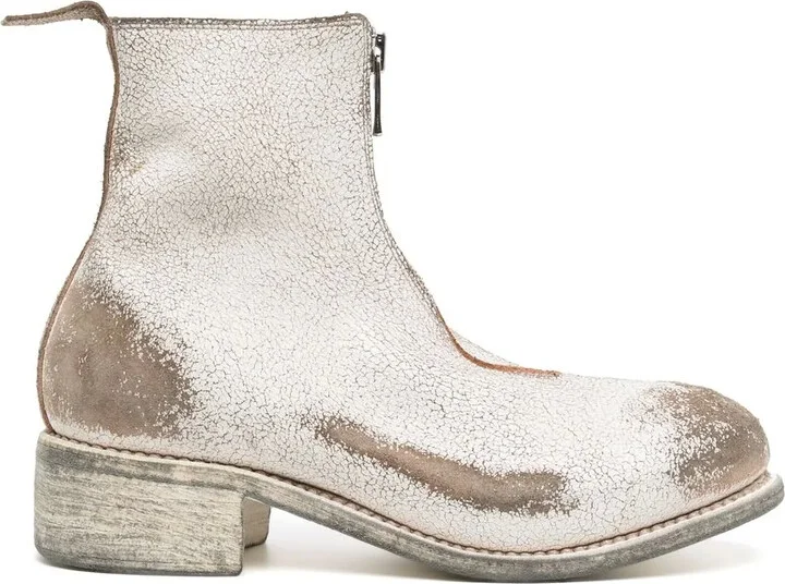40mm Zip-Up Ankle Boots