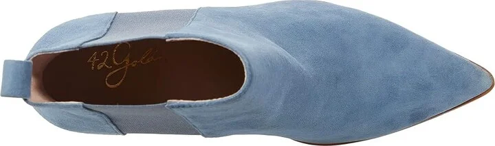 42 GOLD Kensington Women's Boots Blue Suede : 7 M - Image 2