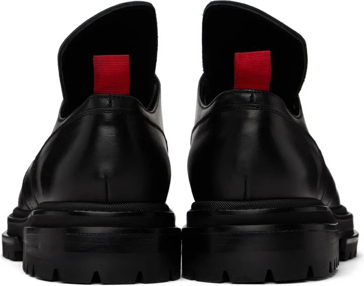 424 Black Embossed Derbys - Image 2
