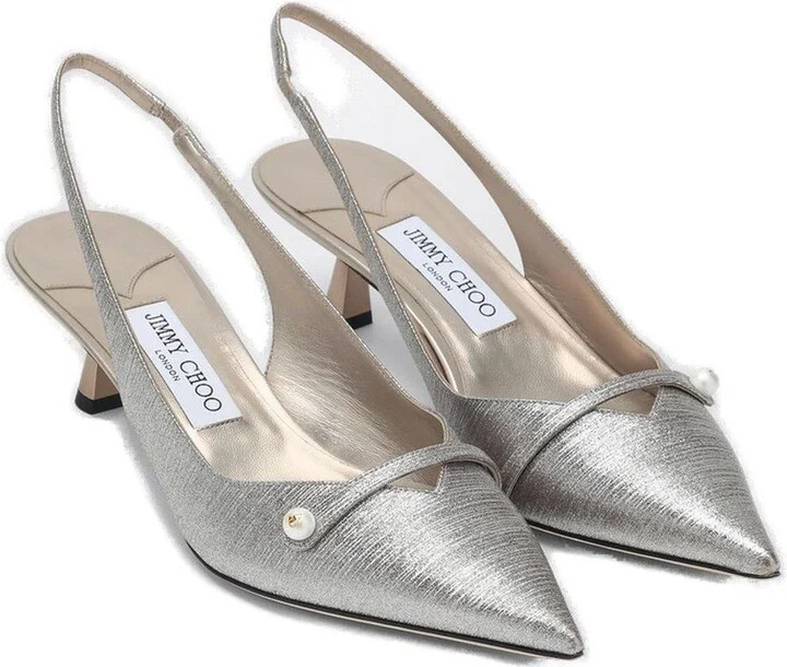 45 Amita Pointed Toe Pumps - Image 3