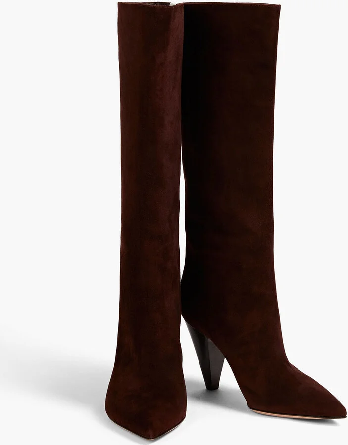 45 Suede Knee Boots - Image 2