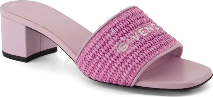 45mm 4G raffia sandals - Image 2