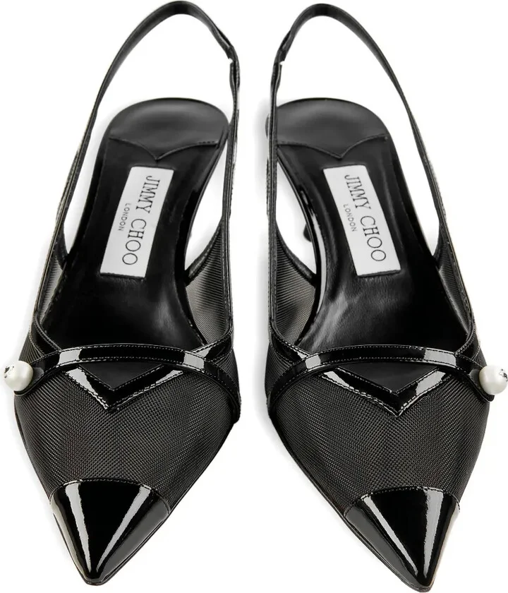 45mm Amita sling-back pumps - Image 4