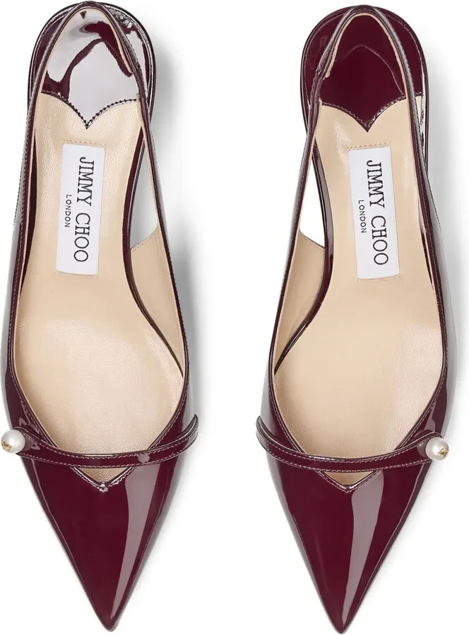 45mm Amita slingback pumps - Image 4