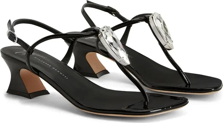 45mm Anthonia rhinestone-embellished sandals - Image 2