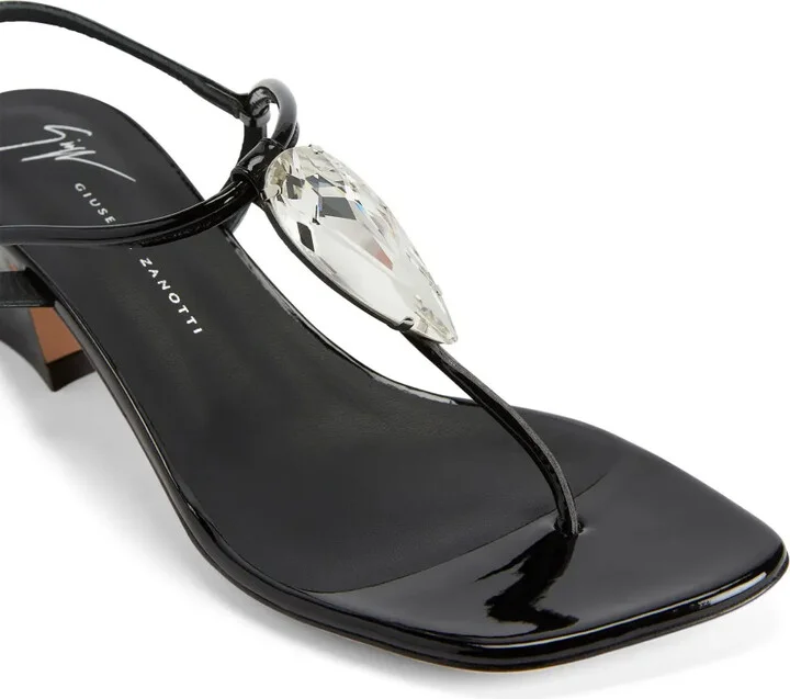 45mm Anthonia rhinestone-embellished sandals - Image 4