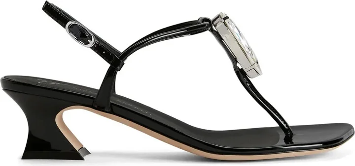 45mm Anthonia rhinestone-embellished sandals