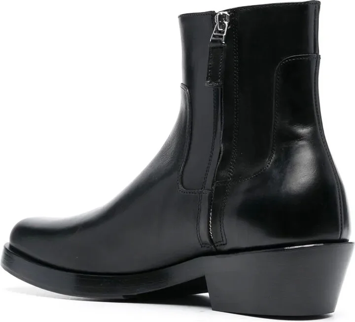 45mm Block-Heel Ankle Boots - Image 3