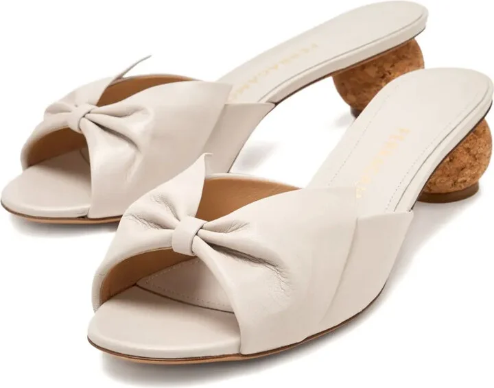 45mm Bow-Detail Open-Toe Sandals - Image 2