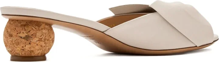45mm Bow-Detail Open-Toe Sandals - Image 3