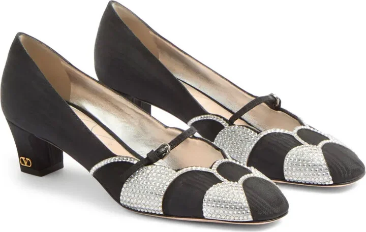 45mm Bowow embellished pumps - Image 2