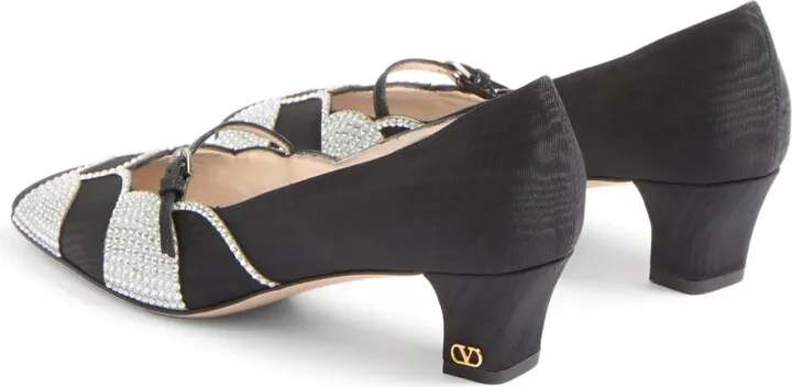 45mm Bowow embellished pumps - Image 3