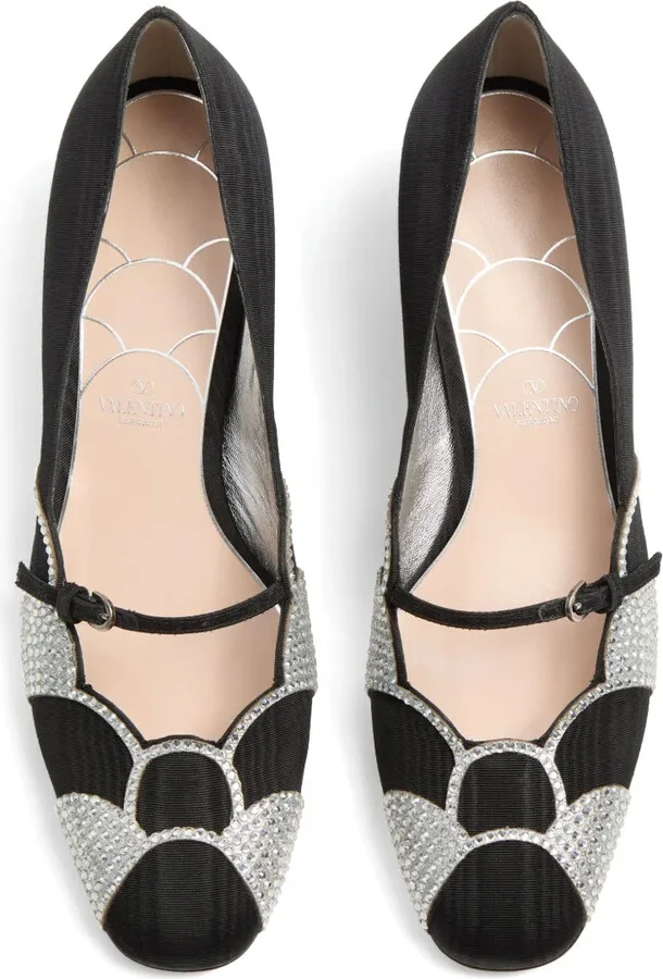 45mm Bowow embellished pumps - Image 4