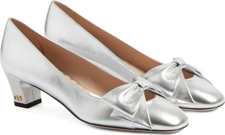 45mm Bowow leather pumps - Image 2
