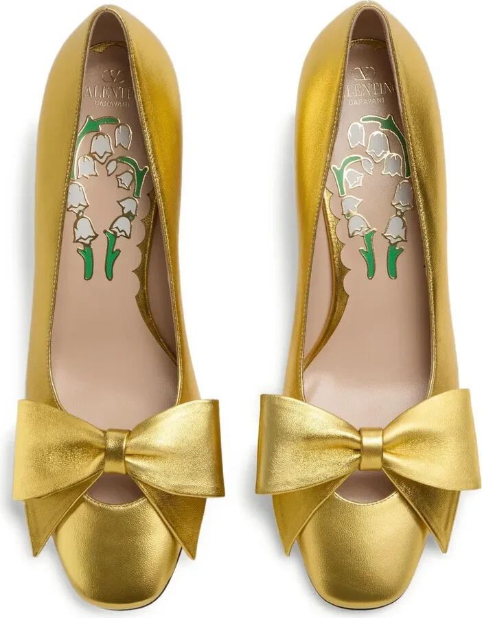 45mm Bowow leather pumps - Image 4