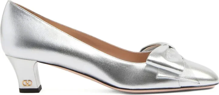 45mm Bowow leather pumps