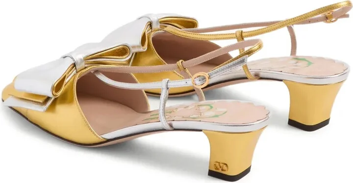 45mm Bowow slingback pumps - Image 3