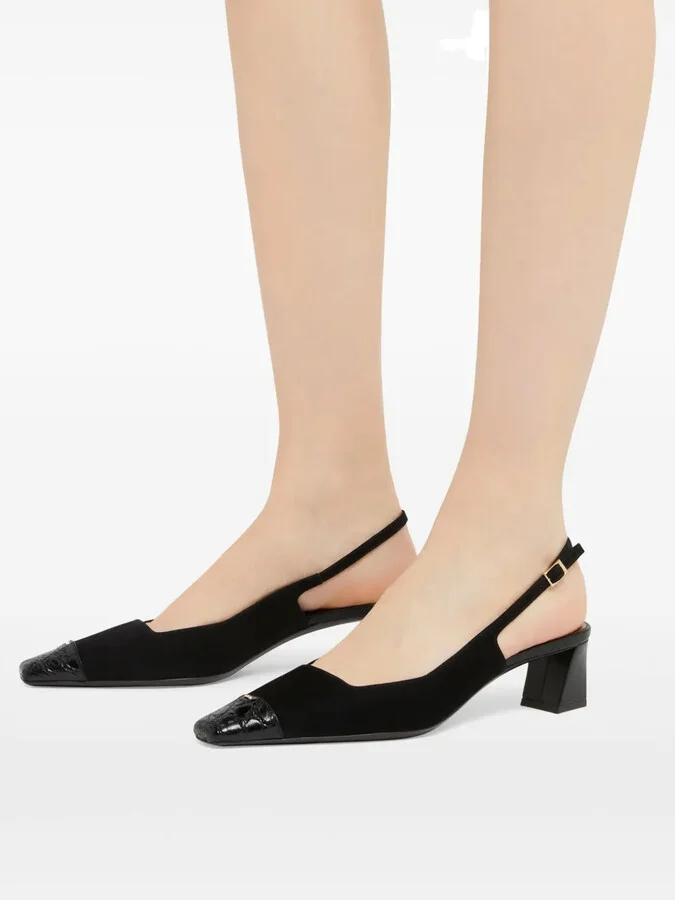 45mm Brendha Croco pumps - Image 5